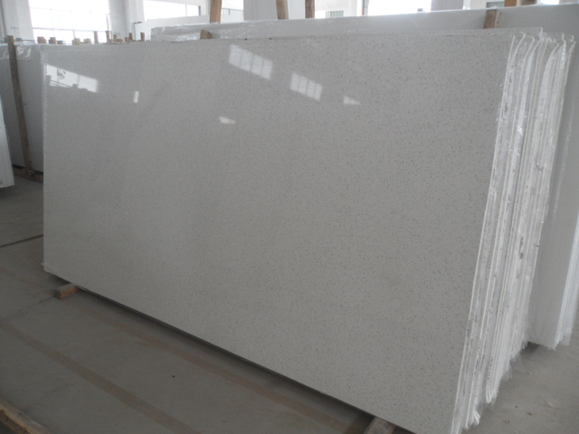 Foshan High Density Middle Grain Artificial Quartz Slabs for Kicthen Countertops 