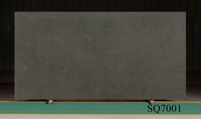 High Quality Vanity Gray Design Marble Look Quartz for Project