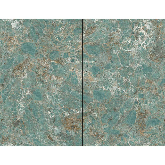 Customized Blue Marble Porcelain Big Size Wall Floor Tile Sintered Stone