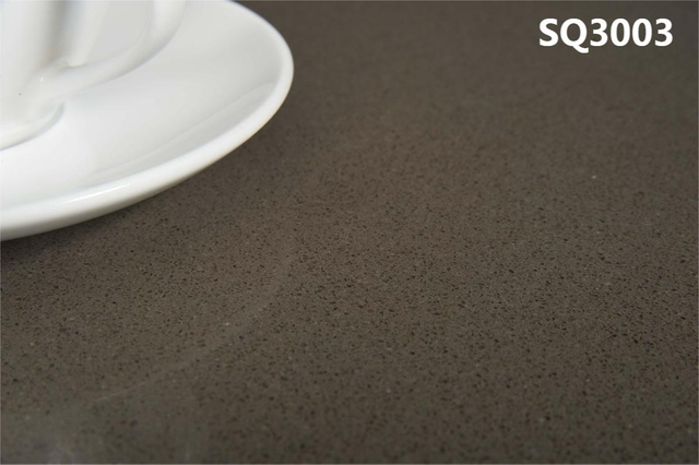 Perfect Brown Engineered Quartz Slab Stone for Modern Spaces