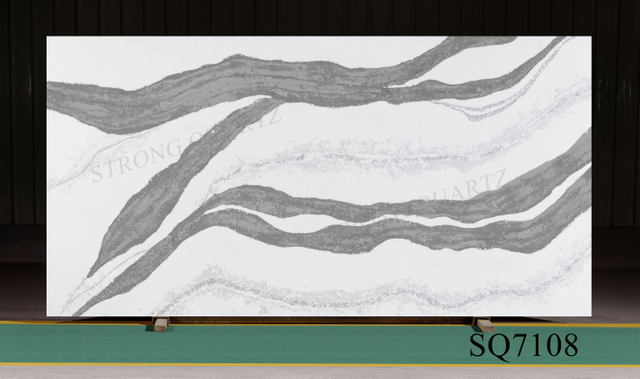 Foshan Rough Quartz Stone for Bathroom Vanity Top with High Quality