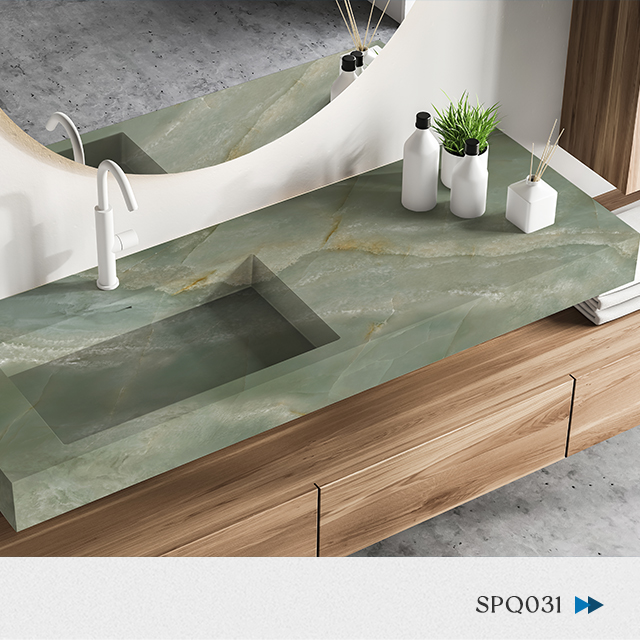 Foshan 3D Printed Quartz Stone Full Body White/Black/Gold/Grey Veins for Kitchen Countertop/Bathroom Vanity/Dining Table/Coffee Counter Eco-friendly