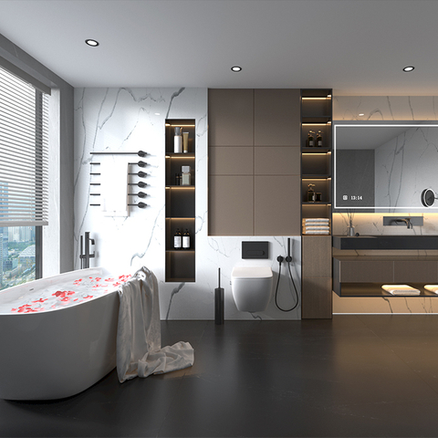 Distributor Reviews Engineered Quartz Stone For Bathroom Wall And Vanitytop