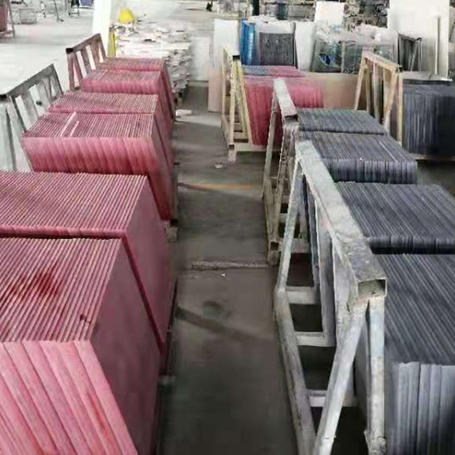 Red Sparkle Quartz Stone Slabs with Low Price And High Quality for Floor Tile