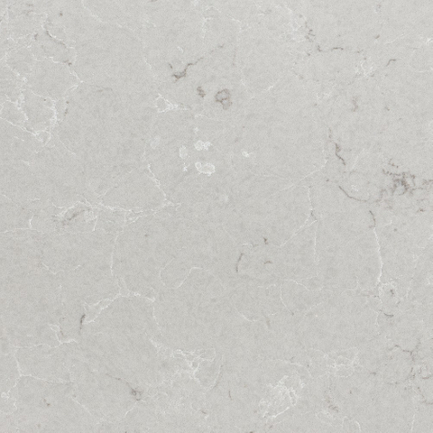 Grey Marble Veins Artificial Quartz Stone for Table Tops