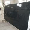 China Guangdong Sparkle Black Artificial Quartz Stone Slab for Kitchen Countertops And Bathroom Vanitytops