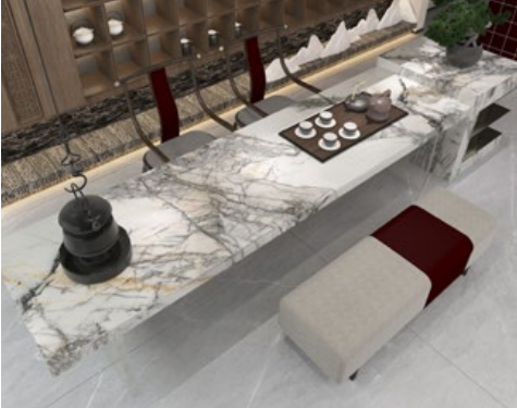 Sintered Stone for Countertop Large Format Tiles Marble Countertops