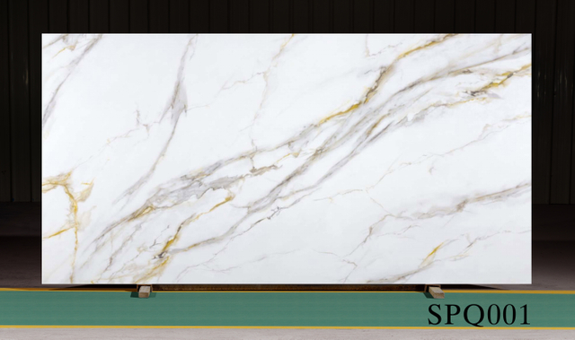 China Quartz Supplier Printing Quartz Stone for Kitchen Countertop and Bathroom Vanity Top