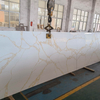 China Calacatta White with Gold Veins for Kicthen Countertop And Table Tops